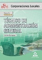 TECNICO DE ADMINISTRACION GENERAL DE CORPORACIONES LOCALES, II: UNION EUROPEA