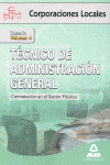 TECNICO DE ADMINISTRACION GENERAL DE CORPORACIONES LOCALES. VOLUMEN IV. CONTRATACIÓN