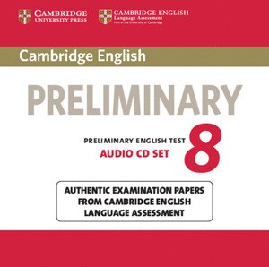 CAMBRIDGE ENGLISH PRELIMINARY 8 AUDIO CDS (2)