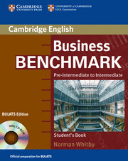 SB BUSINESS BENCHMARK PRE-INTERMEDIATE BULATS
