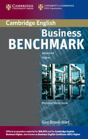 BUSINESS BENCHMARK. PERSONAL STUDY BOOK