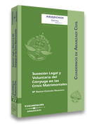 SUCESION LEGAL VOLUNTARIA CONYUGE CRISIS MATRIMO
