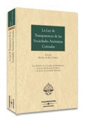 LEY TRANSPARENCIA SA COTIZADAS 26/03 17/7 MODIF
