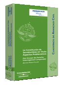 CONSTITUCION SERVIDUMBRES SIN TITULO ASPECTOS PROB