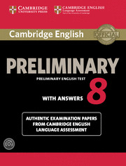 CAMBRIDGE ENGLISH PRELIMINARY 8 STUDENT'S BOOK PACK (STUDENT'S BOOK WITH ANSWERS