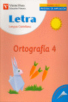 LETRA 4 ORTOGRAFIA