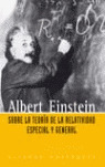 SOBRE TEORIA RELATIVIDAD ESPECIAL Y GENERAL