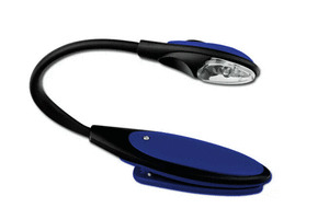 LAMPARA DE LECTURA LUCY CLIP AZUL