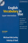 ENGLISH VOCABULARY IN USE UPPER-INTERMEDIATE CD-ROM INCLUDED