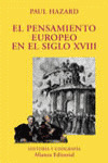 EL PENSAMIENTO EUROPEO EN EL SIGLO XVIII