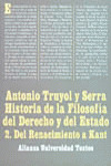 HISTORIA DE LA FILOSOFÍA DEL DERECHO Y DEL ESTADO