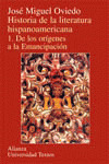 HISTORIA DE LA LITERATURA HISPANOAMERICANA 1