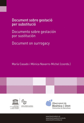 DOCUMENT SOBRE GESTACIO PER SUBSTITUCIO