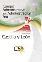 TEST OPOSICIONES CUERPO ADMINISTRATIVO DE LA COMUNIDAD DE CASTILLA Y LEÓN