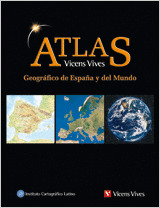 ATLAS GEOGRAFICO DE ESPAÑA Y EL MUNDO, ESO. AUXILIAR