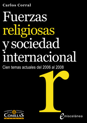 FUERZAS RELIGIOSAS Y SOCIEDAD INTERNACIONAL