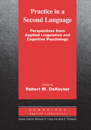 PRACTICE IN A SECOND LANGUAGE
