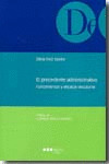 EL PRECEDENTE ADMINISTRATIVO