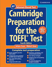 CAMBRIDGE PREPARATION FOR THE TOEFL TEST (FOURTH EDITION) BOOK WITH ONLINE TESTS (7) AND AUDIO CDS