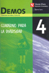 DEMOS 4. CIENCIAS SOCIALES, HISTORIA. CUADERNO PARA LA DIVERSIDAD