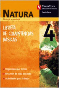 NATURA 4. LIBRETA DE COMPETENCIAS BÁSICAS
