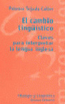 CAMBIO LINGÜISTICO, EL