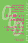 ANÁLISIS DE LA REALIDAD SOCIAL, EL