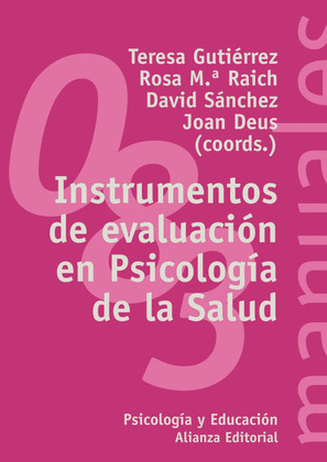 INSTRUMENTOS DE EVALUACIÓN EN PSICOLOGÍA DE LA SALUD