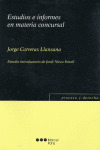 ESTUDIOS E INFORMES EN MATERIA CONCURSAL