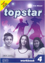 TOPSTAR 4. WORKBOOK+2 CD-ROM+PORTFOLIO CATALÀ