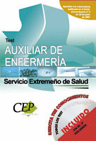 TEST OPOSICIONES AUXILIAR DE ENFERMERÍA. SERVICIO EXTREMEÑO DE SALUD
