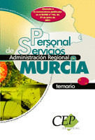 TEMARIO OPOSICIONES PERSONAL DE SERVICIOS ADMINISTRACIÓN REGIONAL DE MURCIA