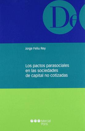 PACTOS PARASOCIALES EN LAS SOCIEDADES DE CAPITAL N