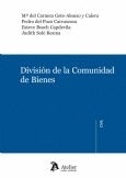 DIVISION DE LA COMUNIADD DE BIENES