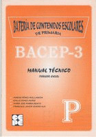 BATERIA DE CONTENIDOS ESCOLARES 3