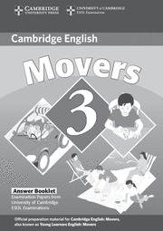 CAMBRIDGE MOVERS 3. ANSWER BOOKLET