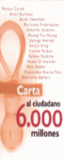 ** CARTA CIUDADANO 6.000 MILLONES