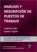 ANÁLISIS Y DESCRIPCIÓN DE PUESTOS DE TRABAJO