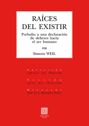 RAÍCES DEL EXISTIR
