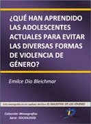 ¿QUÉ HAN APRENDIDO LAS ADOLESCENTES ACTUALES PARA EVITAR LAS DIVERSAS FORMAS DE