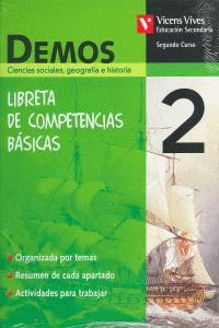DEMOS, CIENCIAS SOCIALES, GEOGRAFÍA E HISTORIA, 2 ESO (CASTILLA Y LEÓN). LIBRETA