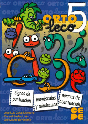 ORTOLECO 5 (PROGRAMA DE DESARROLLO DE LA ORTOGRAFIA)