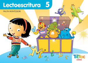 LECTOESCRITURA 5 PAUTA MONTESSORI
