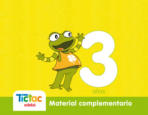 TIC TAC MATERIAL COMPLEMENTARIO 3 AÑOS