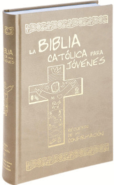 BIBLIA CATOLICA PARA JOVENES EDICION AZUL-POLIPIEL MARFIL