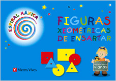 CAIXA FIGURAS XEOMÉTRICAS DE ENSARTAR. 4 ANOS