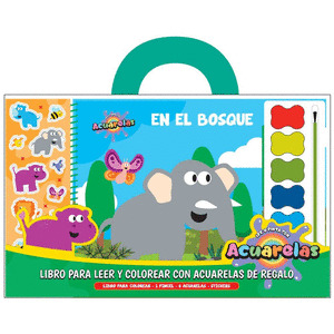 EN EL BOSQUE. LEE Y PINTA CON ACUARELAS