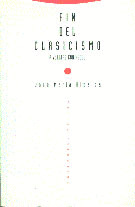 FIN DEL CLASICISMO (T)