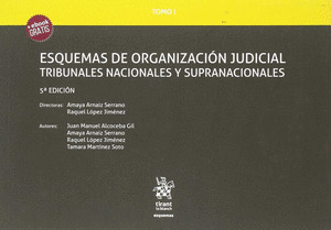 ESQUEMAS DE ORGANIZACION JUDICIAL TRIBUNALES NACIONALES Y SUPRENACIONALES 5ª EDI