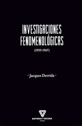 INVESTIGACIONES FENOMENOLOGICAS